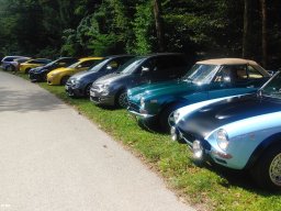 Abarth Treffen Forchtenstein 2023